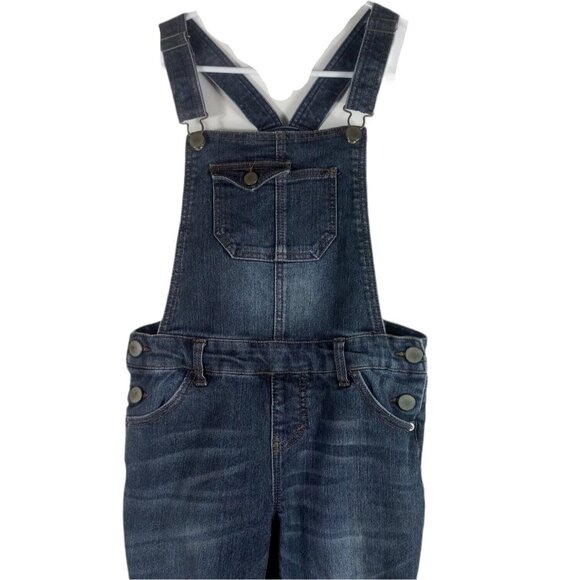 Cherokee Girls Denim Bib Overalls Large - Picture 5 of 9